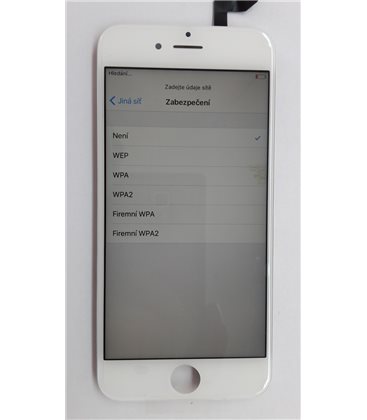 II. jakost - Apple iPhone 6S - LCD displej, Bílý, Originální repasovaný