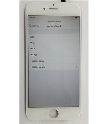 II. jakost - Apple iPhone 6 - Kompletní LCD displej, Bílý, Originální repasovaný