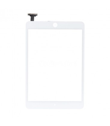 Apple iPad mini 1 / 2 - Dotyková plocha se sklem, Bílá