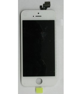 Apple iPhone 5 - Kompletní LCD displej, Bílý, Originální repasovaný