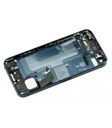 Apple iPhone 5S - kompletně osazený zadní / střední hliníkový rám, černý