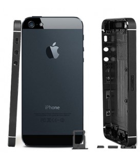 Apple iPhone 5 - Zadní / střední hliníkový rám bez komponent, černý
