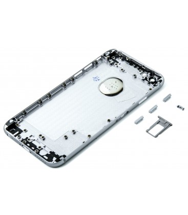 Apple iPhone 6 - Zadní / střední hliníkový rám bez komponent, černý