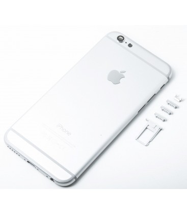 Apple iPhone 6 - Zadní / střední hliníkový rám bez komponent, bílý