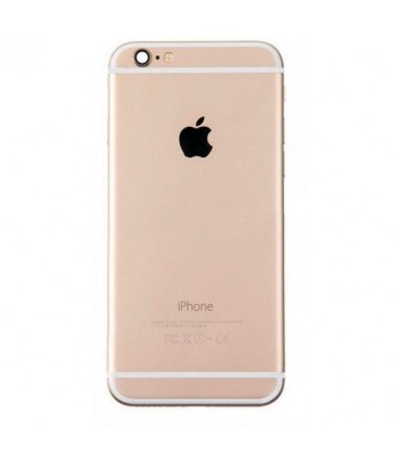 Apple iPhone 6 - Zadní / střední hliníkový rám bez komponent, zlatý