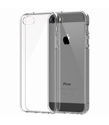 Apple iPhone 5 / 5S / 5C / SE - silikonové pouzdro, transparentní